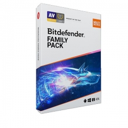 BITDEFENDER Family Pack (Nieograniczona; 12 miesięcy; Wersja cyfrowa; Domowa)