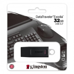 32GB USB3.2 Gen 1 DataTraveler Exodia (B+W)-110829