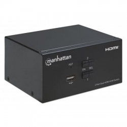 MANHATTAN PRZEŁĄCZNIK KVM HDMI/USB 2X1 DUAL-MONITO-313979