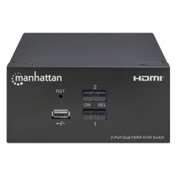 MANHATTAN PRZEŁĄCZNIK KVM HDMI/USB 2X1 DUAL-MONITO-362258