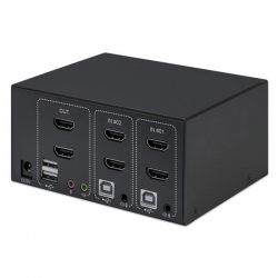 MANHATTAN PRZEŁĄCZNIK KVM HDMI/USB 2X1 DUAL-MONITO-362259