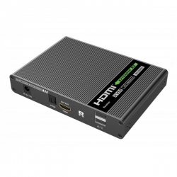 TECHLY KVM EXTENDER HDMI/USB PO SKRĘTCE CAT6A/7 DO-399727