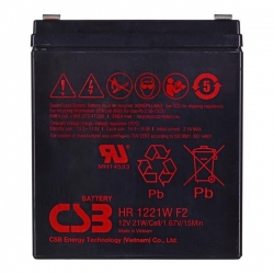 akumulator CSB  HR1221WF2 12V 5,3Ah-422612