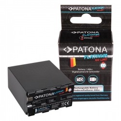 Akumulator Patona Platinum NPF-F970 ogniwa TESLA, obudowa V1 odporna na gorącoV1, 10 000 mAh, 7.2V-425594