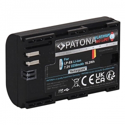 Akumulator Patona Platinum LP-E6 z USB-C do Canona-425618