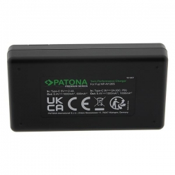 Ładowarka Patona Premium Twin Performance PD do Fuji NP-W126 z kablem USB-C-425657