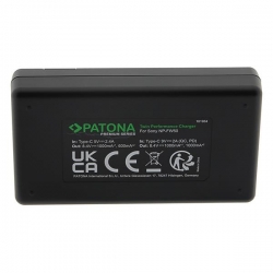 Ładowarka Patona Premium Twin Performance PD do Sony NP-FW50 z kablem USB-C-425665