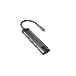NATEC MULTIPORT FOWLER GO USB-C -> HUB USB 3.0 X2, HDMI 4K, USB-C PD, RJ45 NMP-1985-432765