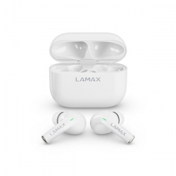 Słuchawki bewzprzewodowe LAMAX Clips1 white-453015