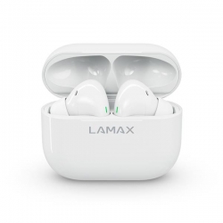 Słuchawki bewzprzewodowe LAMAX Clips1 white-453016