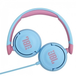 Słuchawki JBL JR310BLU (niebieskie, przewodowe, nauszne, dla dzieci)-453078