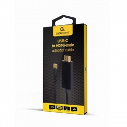 GEMBIRD ADAPTER USB TYP-C DO HDMI (M) 4K 60HZ, 2M-455896