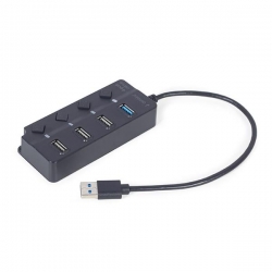 GEMBIRD HUB USB 4-PORTOWY (1 X USB 3.1 + 3 X USB 2.0)