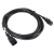 Kabel Lanberg CA-C13E-11CC-0050-BK (C14 / IEC C14 / IEC 320 C14 M - C13 F; 5m; kolor czarny)-488405