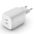 BELKIN WALL CHARGER 65W DUAL USB-C GAN PPS WHITE-488539