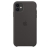 iPhone 11 Silicone Case - Black-499153