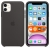 iPhone 11 Silicone Case - Black-499159