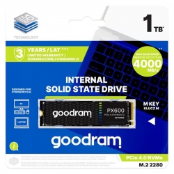 Dysk SSD Goodram PX600 500GB M.2 PCIe NVME gen. 4 x4 3D NAND-512444