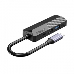 ORICO AKTYWNY HUB USB-C 4W1, HDMI 4K@30HZ, PD 55W-524280