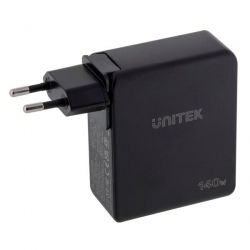 UNITEK ŁADOWARKA GAN 2X USB-C, USB-A, 140W-529995
