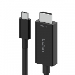 BELKIN KABEL USB-C - HDMI 2.1, M/M, 2M , CZARNY-538943
