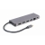 GEMBIRD MULTI ADAPTER USB TYP-C 5W1 HUB, HDMI, CZYTNIK KART, LAN, PD - 100W)-538890