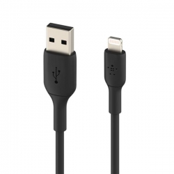 BELKIN KABEL USB PVC USB-A - LIGHTNING, 1M, BLK-539032
