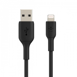 BELKIN KABEL USB PVC USB-A - LIGHTNING, 1M, BLK-539033