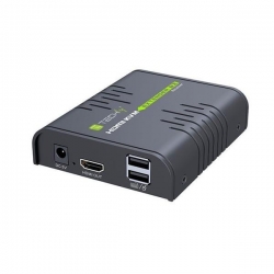 TECHLY KVM EXTENDER HDMI+USB PO SKRĘTCE DO 120M IDATA HDMI-KVM2-542591