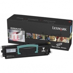 Lexmark Toner E250A31E Black